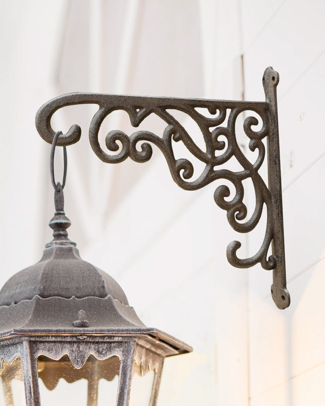 Ornate Scrolled Hanging Basket Bracket