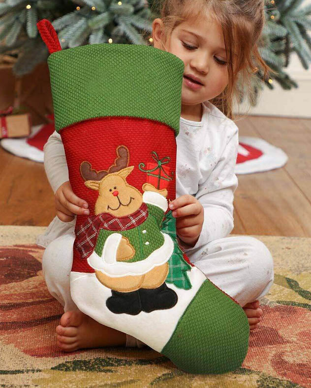 Rudy The Reindeer Children's Christmas Stocking