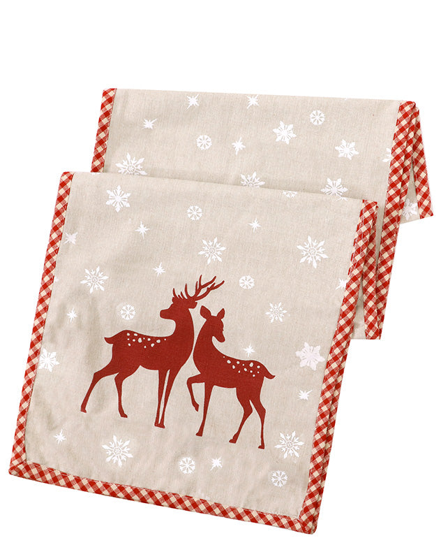 Woodland Deer Table Runner