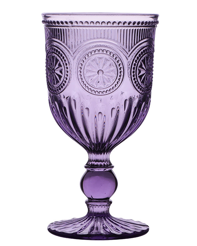 Parisian Purple Wine Goblet