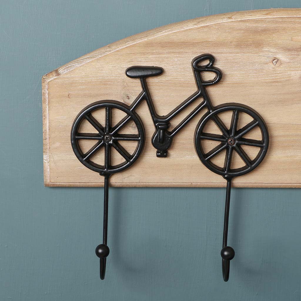 Wall Mounted Bicycle Multi Hook Board