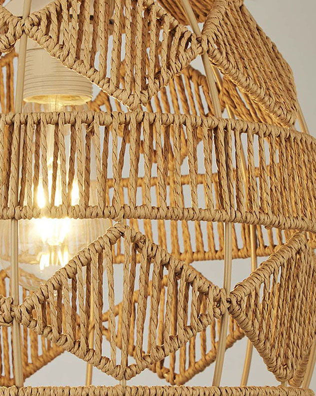 Guthrie Rattan Easy Fit Light Shade