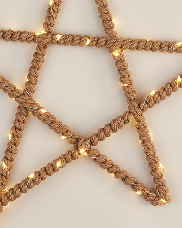 Winter Wishes Star Christmas Light