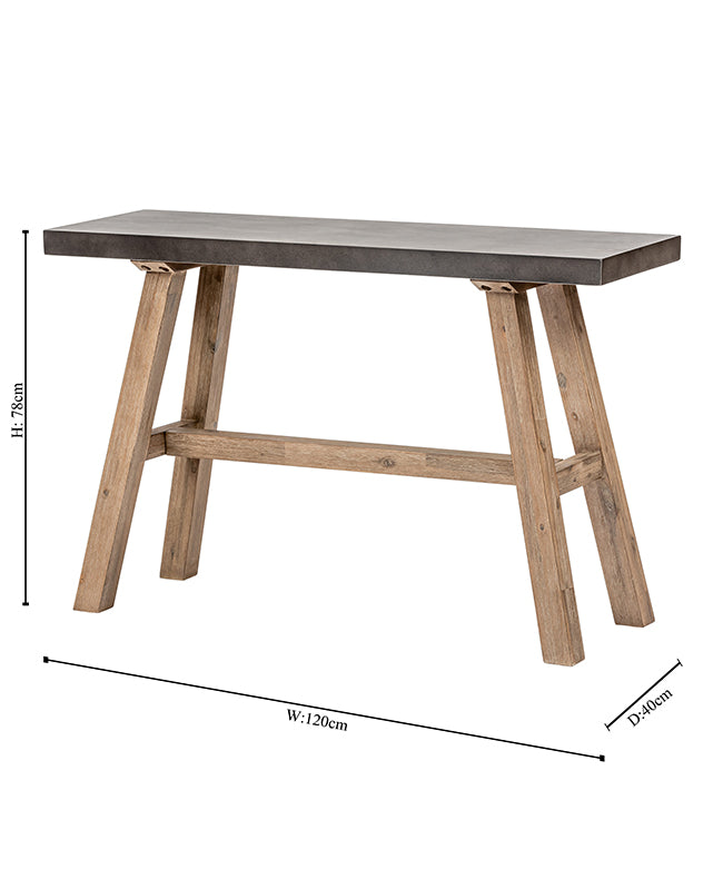 console side table