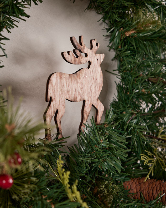 Prancer The Reindeer Wreath 60cm
