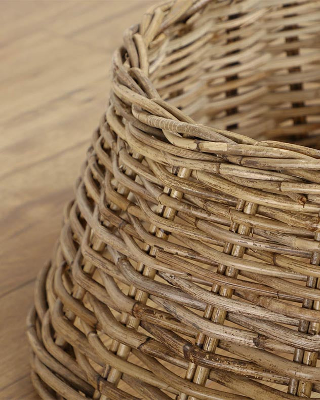 Bergen Wicker Christmas Tree Skirt 50cm