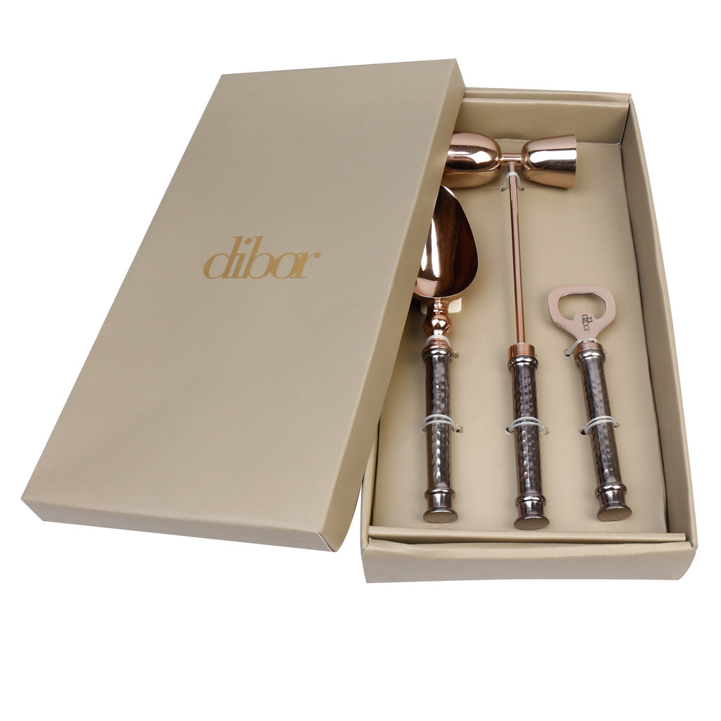 Rose Gold Barware Gift Set
