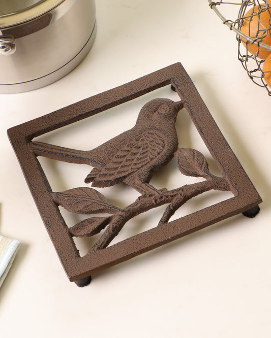 Farmhouse Bird Vintage Kitchen Trivet