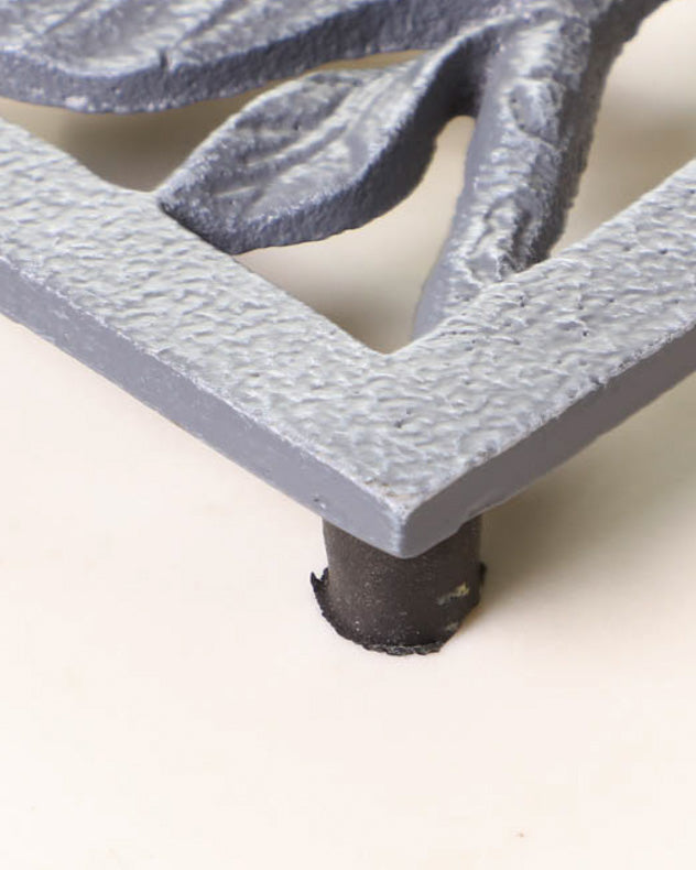 French Grey Bird Trivet