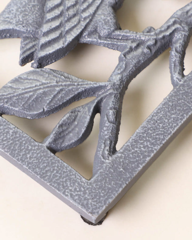 French Grey Bird Trivet