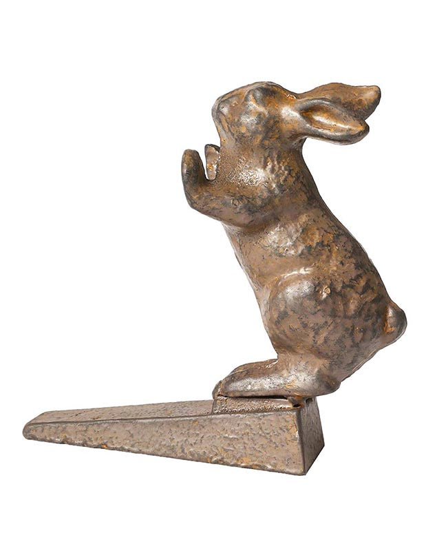 Cast Iron Rabbit Doorstop