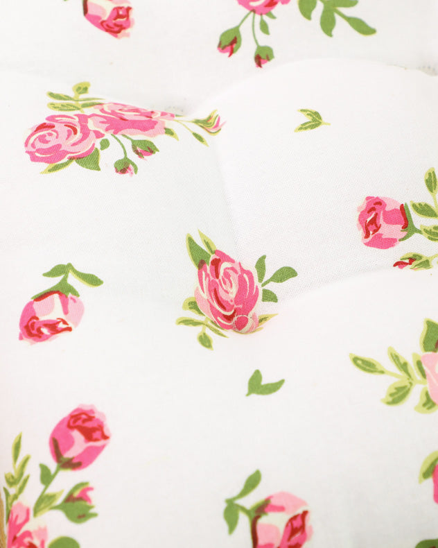 Set of 2 Helmsley Blush Vintage Floral Seat Pads