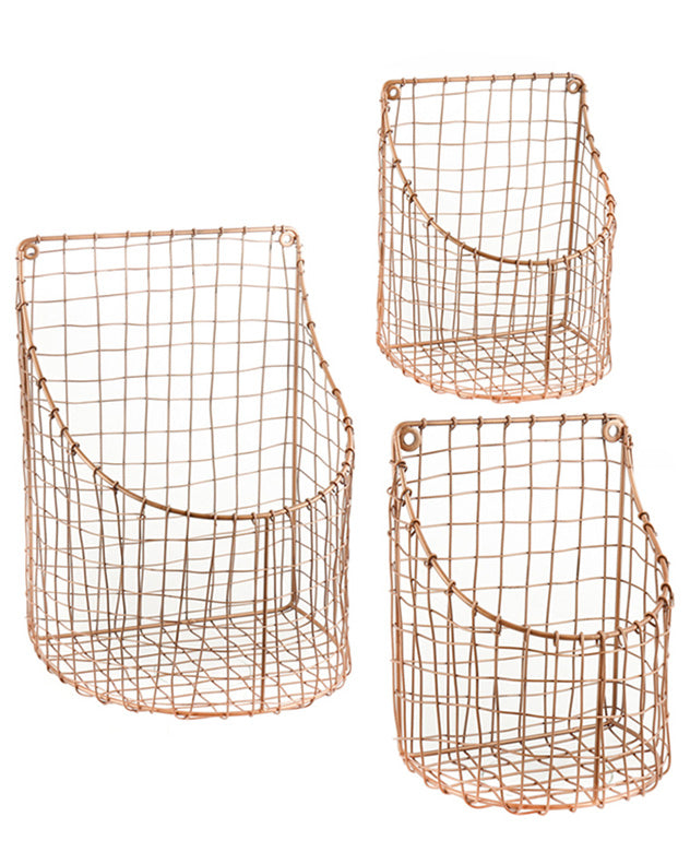 Harvest Potting Shed Wall Storage Baskets