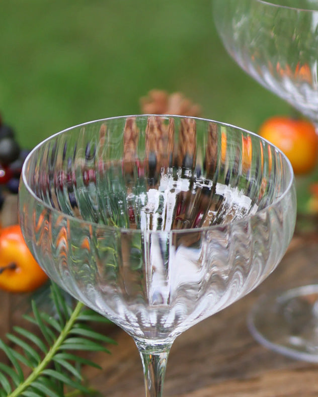 Set of 4 Champagne Saucers