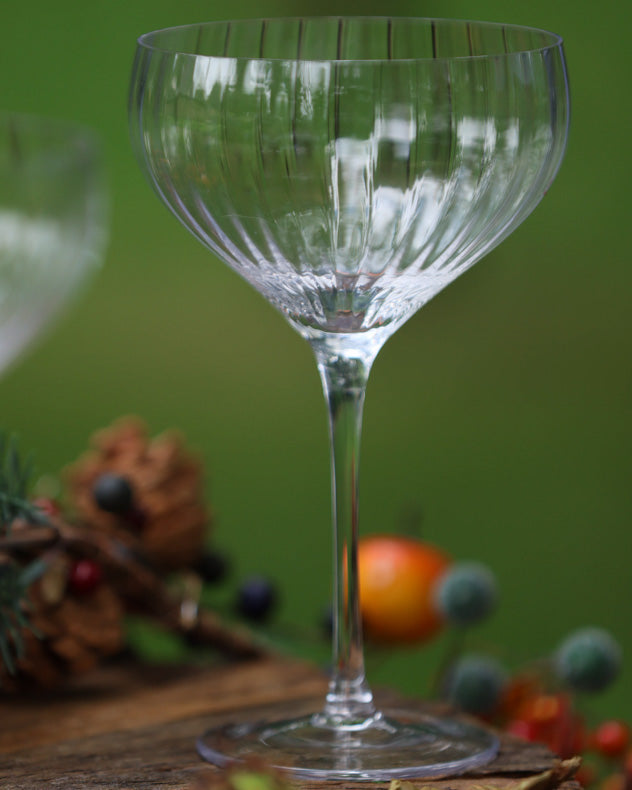 Set of 4 Champagne Saucers