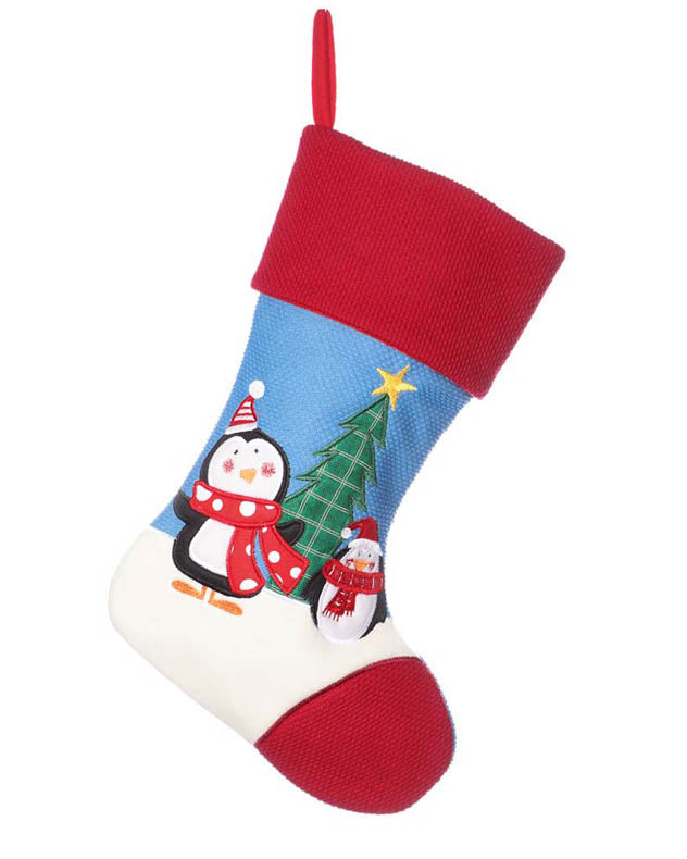 Skip and Rolo Childrens Penguin Christmas Stocking