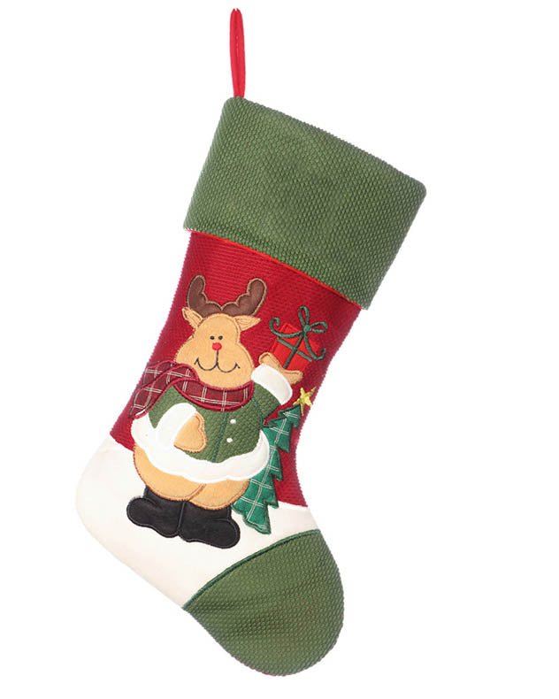 Rudy The Reindeer Children's Christmas Stocking