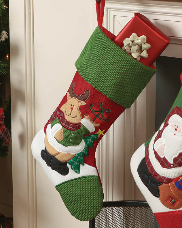 Rudy The Reindeer Children's Christmas Stocking