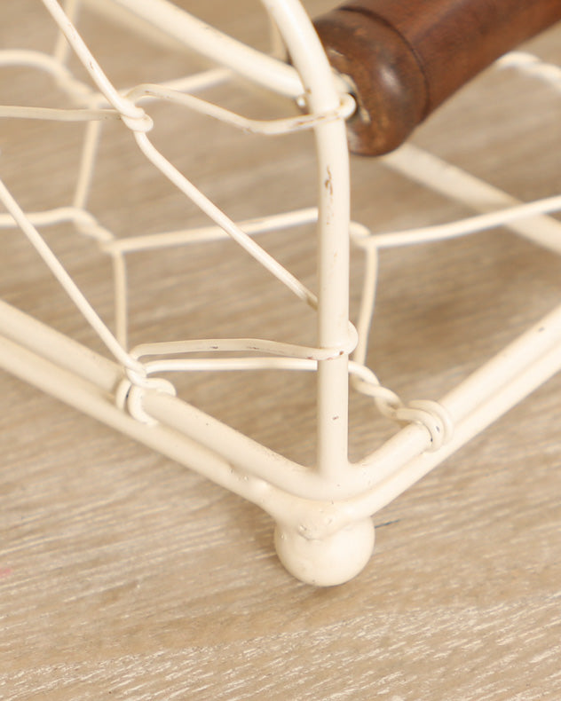 Country Cream Napkin Holder
