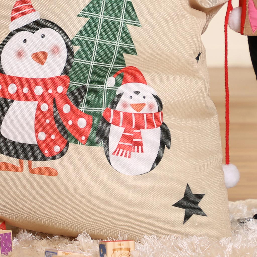 Giant Penguins Children's Christmas Sack