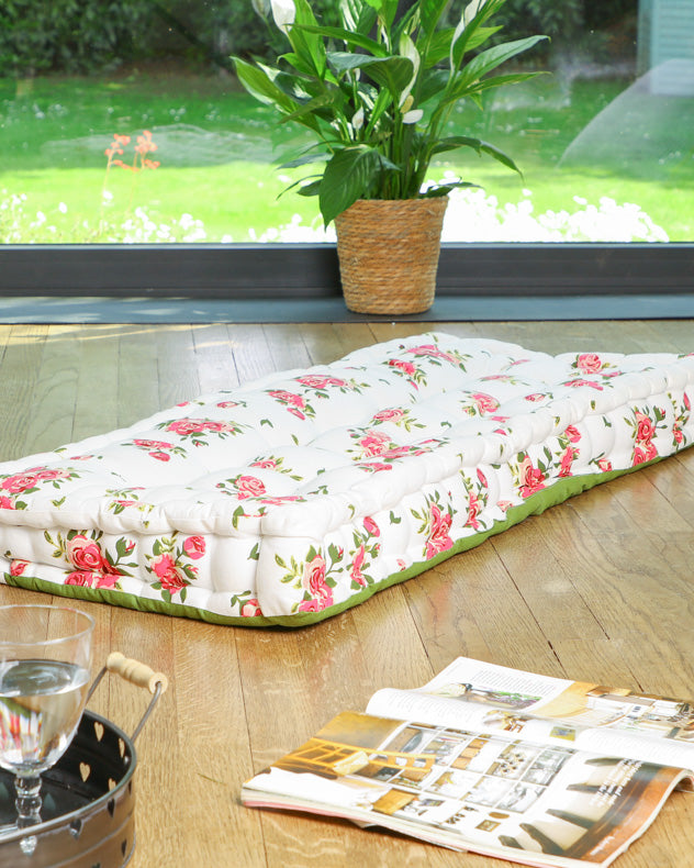 Helmsley Blush Bench Cushion