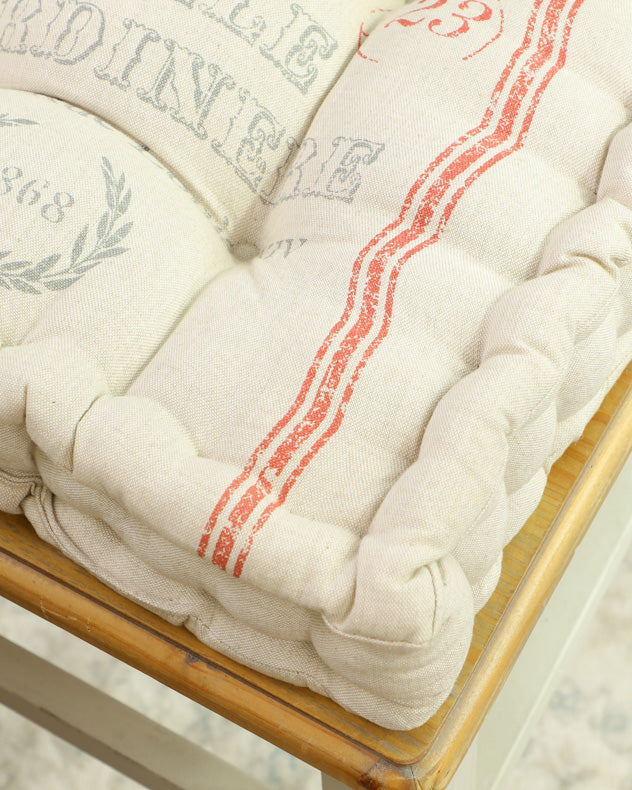 Belle Jardinere Country Style Seat Pad
