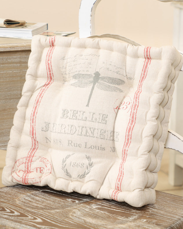 Belle Jardinere Country Style Seat Pad
