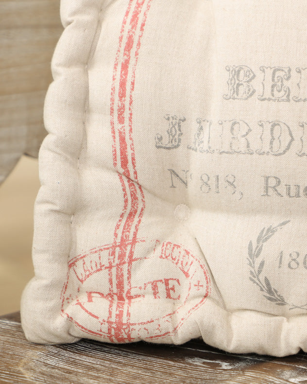 Belle Jardinere Country Style Seat Pad