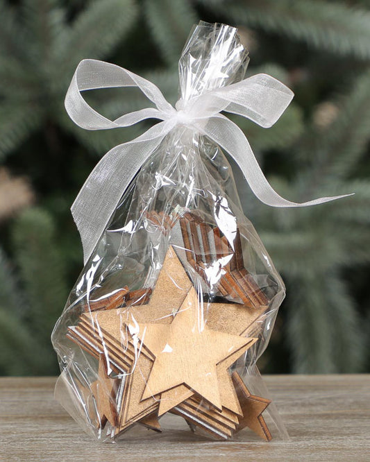 Wooden Star Table Scatters