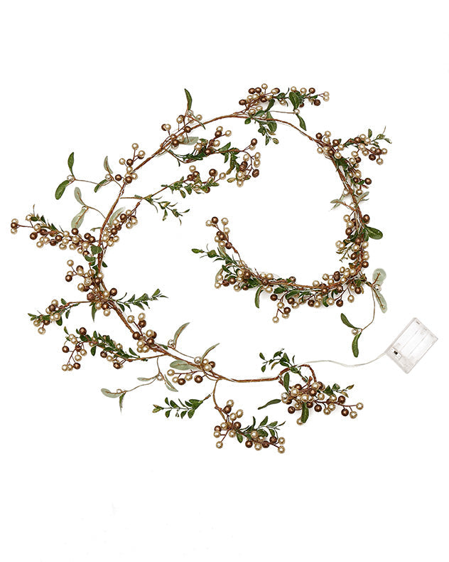5ft Light Up Xmas Garland