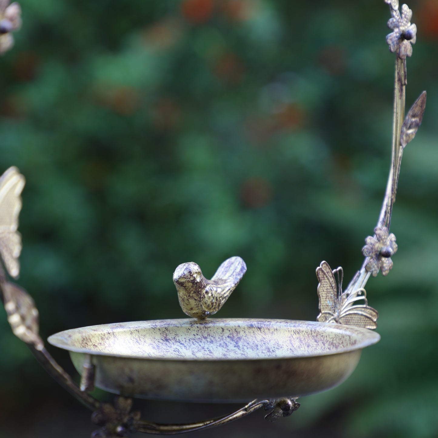 Round Hanging Butterfly Bird Feeder