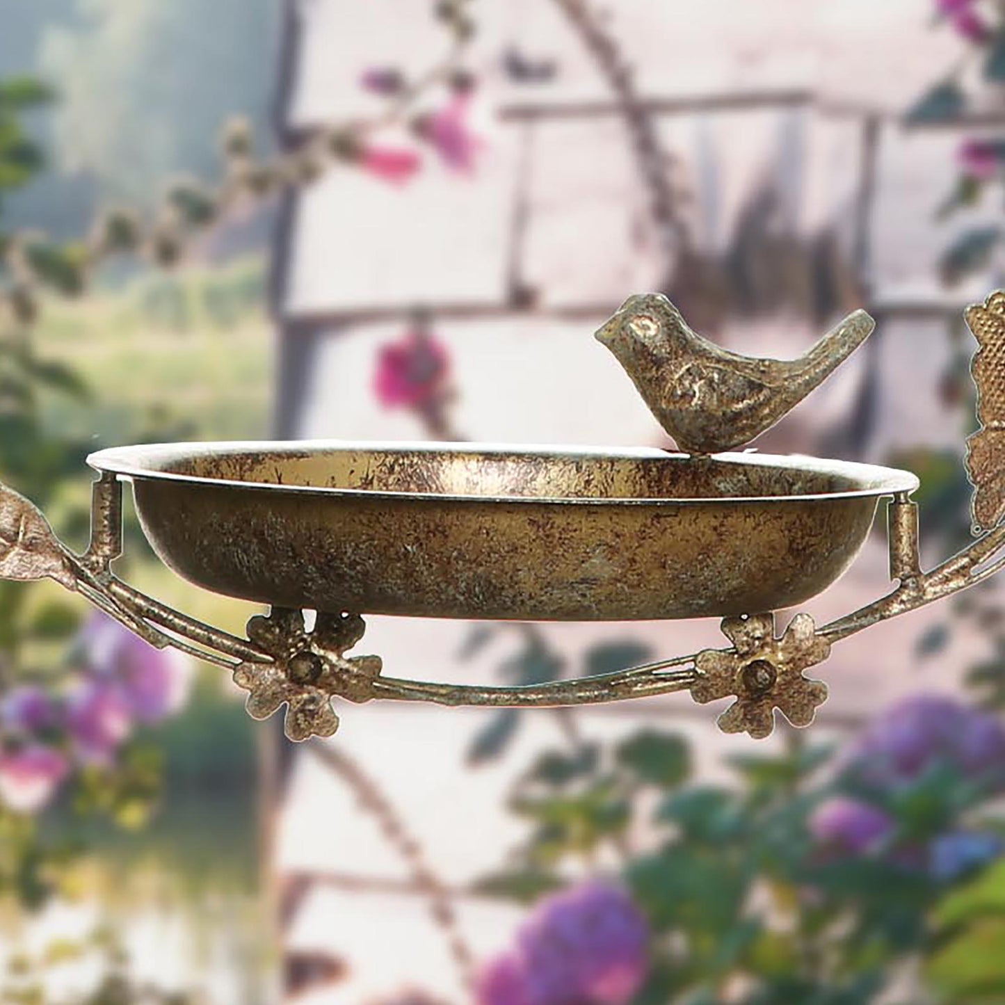 Round Hanging Butterfly Bird Feeder
