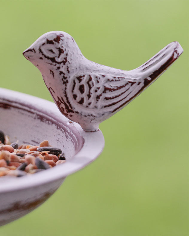 metal bird feeder
