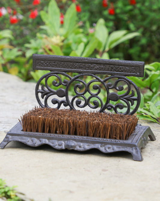 Period Style Boot Brush and Scraper