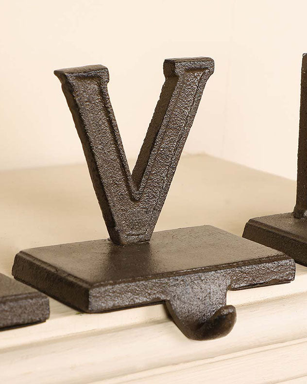 LOVE Set of 4 Christmas Stocking Holders