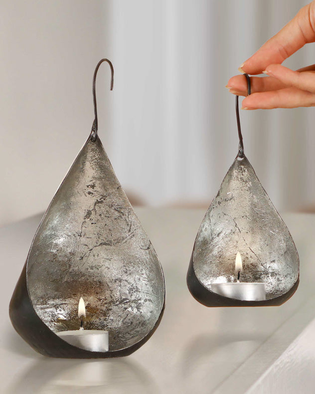 Silver Tealight Candle Holders