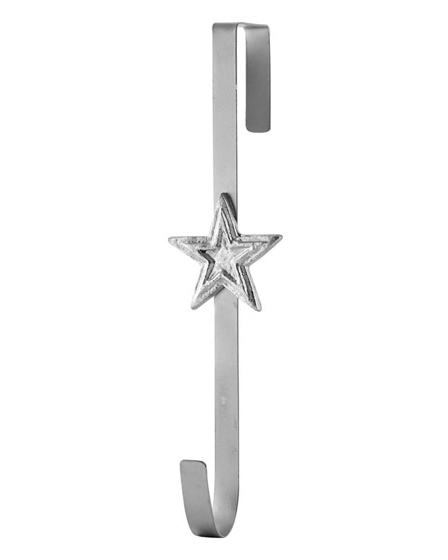 Silver Star Wreath Hanger