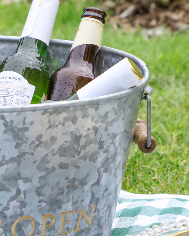 Giant Beer Bottle Bucket with Opener