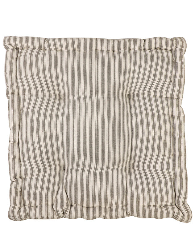 Pyrenees Grey Stripe Garden Box Cushion
