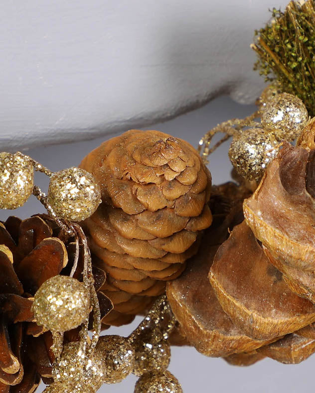 4ft Woodland Walk Natural Finish Garland