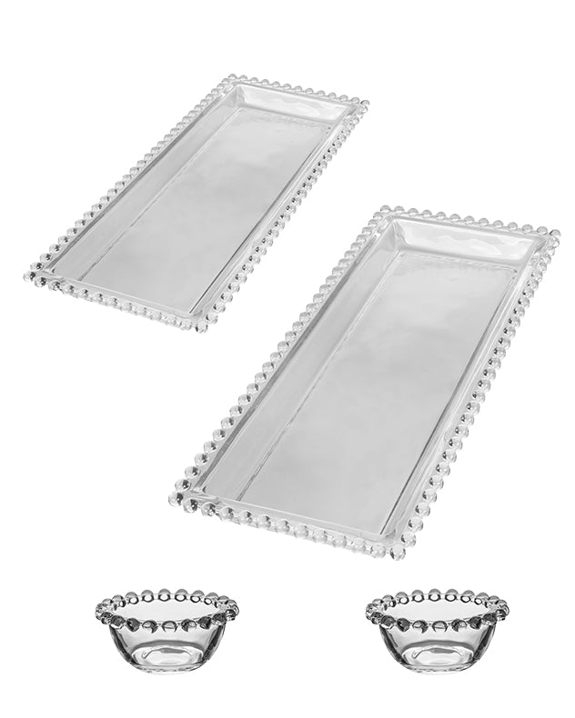 White Snowscape Tableware