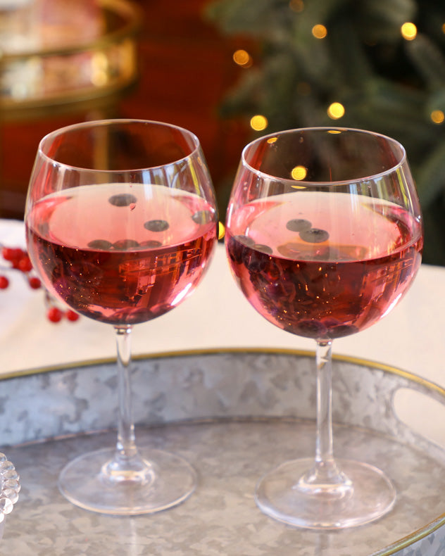 Set Of Two Handmade Copa Gin Glasses