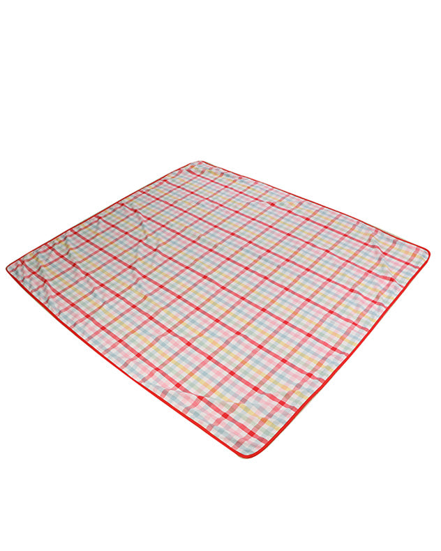 Chantilly Pastel Finish Gingham Picnic Blanket
