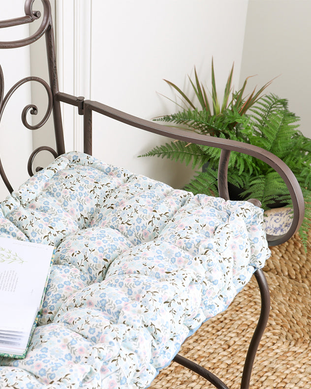 Sweet Pea Reversible Garden Bench Cushion