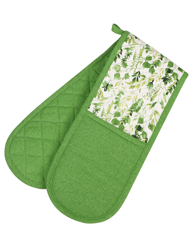 Meadowbrook Botanical Print Oven Gloves