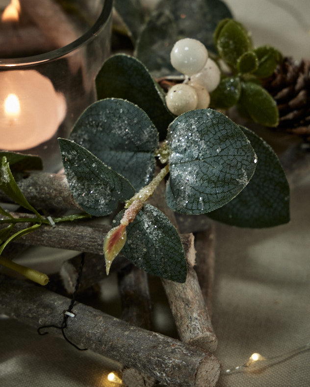 Nature Trail Star Christmas Candle Holder