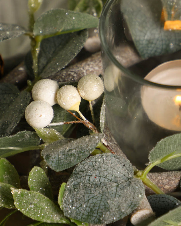 Set of 2 Nature Trail Star Candle Centrepieces