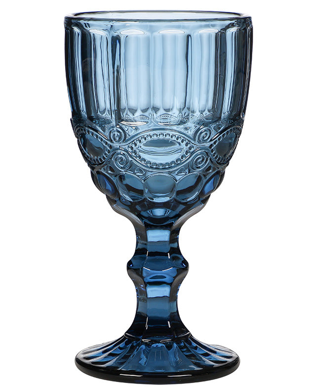 Aurielle Blue Wine Goblet