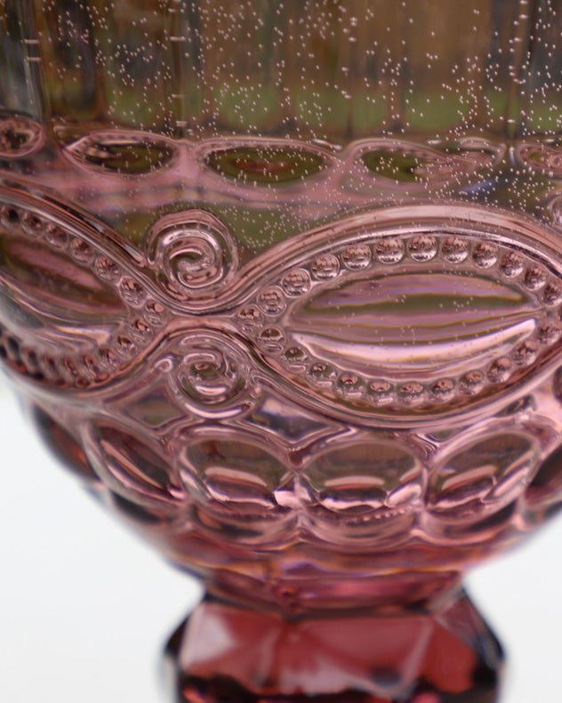 Aurielle Amethyst Glass Serving Pitcher