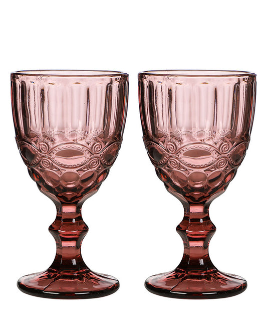 Aurielle Pink Wine Goblet